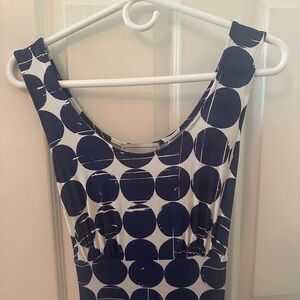 Leota Geometric Midi Dress. Small.